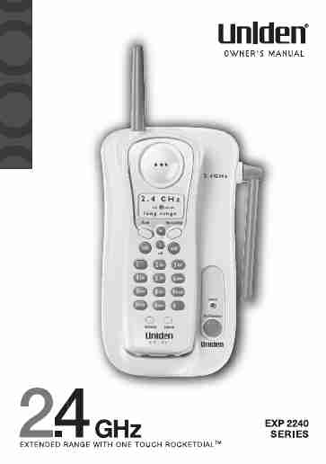 Uniden Cordless Telephone EXP2240-page_pdf